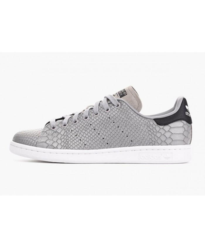 Adidas stan smith croco Gris