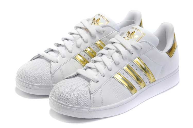 adidas superstar doré