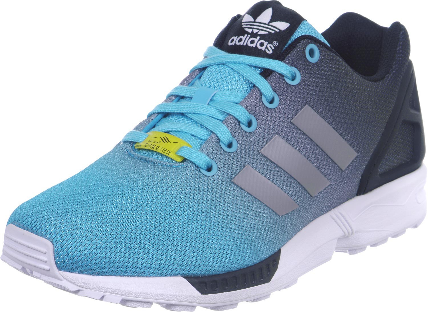 adidas zx flux turquoise noir