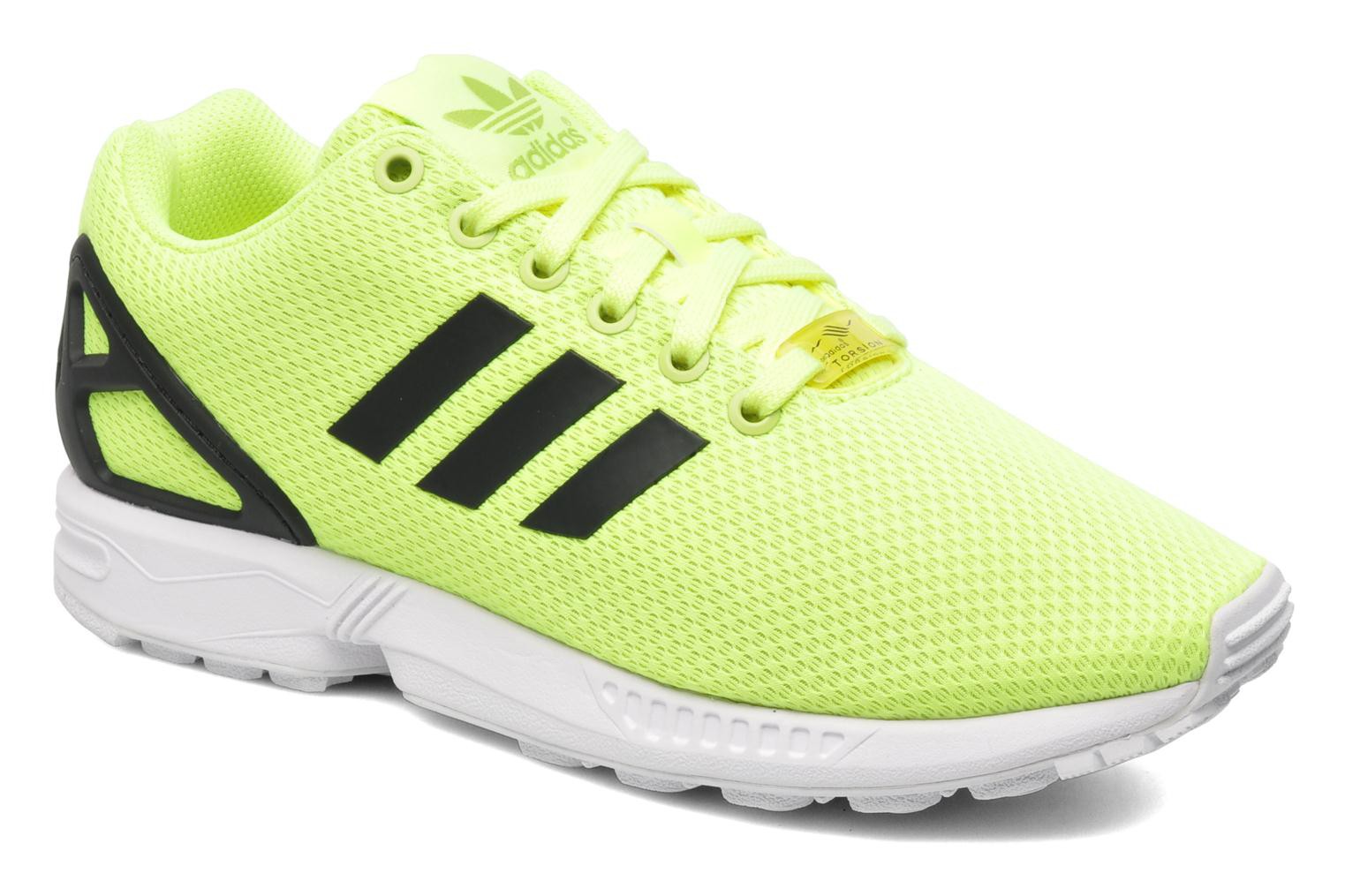 zx flux fluo jaune zx flux fluo jaune