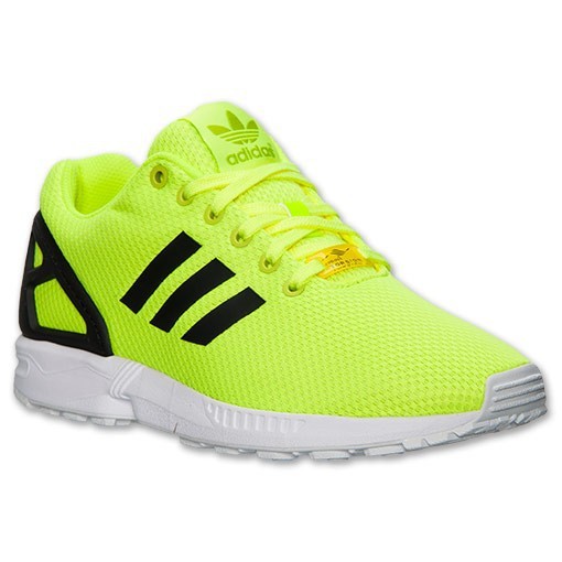 zx flux fluo jaune