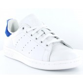 adidas stan smith blanc bleu femme