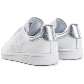 adidas stan smith blanche et argent