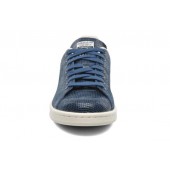 adidas stan smith cuir bleu