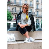 adidas superstar 2 noir femme porté
