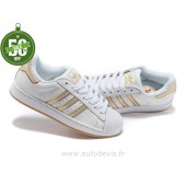 adidas superstar femme or