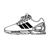 adidas zx flux drawing
