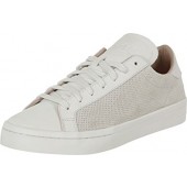 baskets adidas court vantage w argent femme