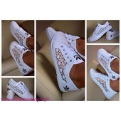 baskets adidas dentelle