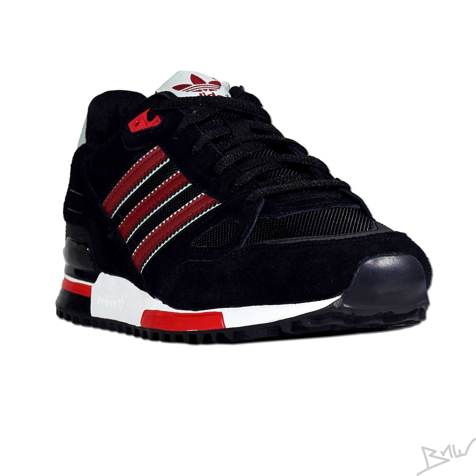 adidas zx 750 schwarz rot